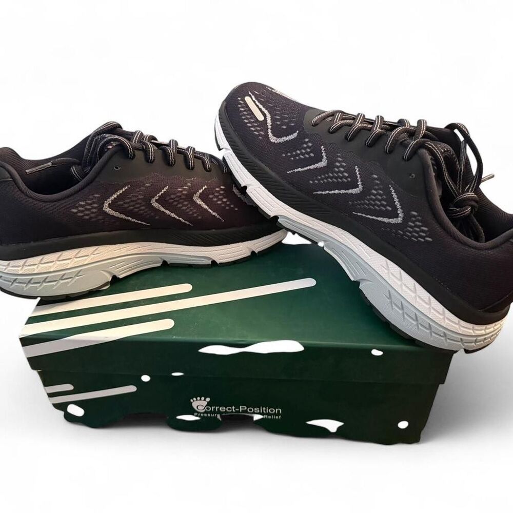 Correct Position Women's Black Trainers 9